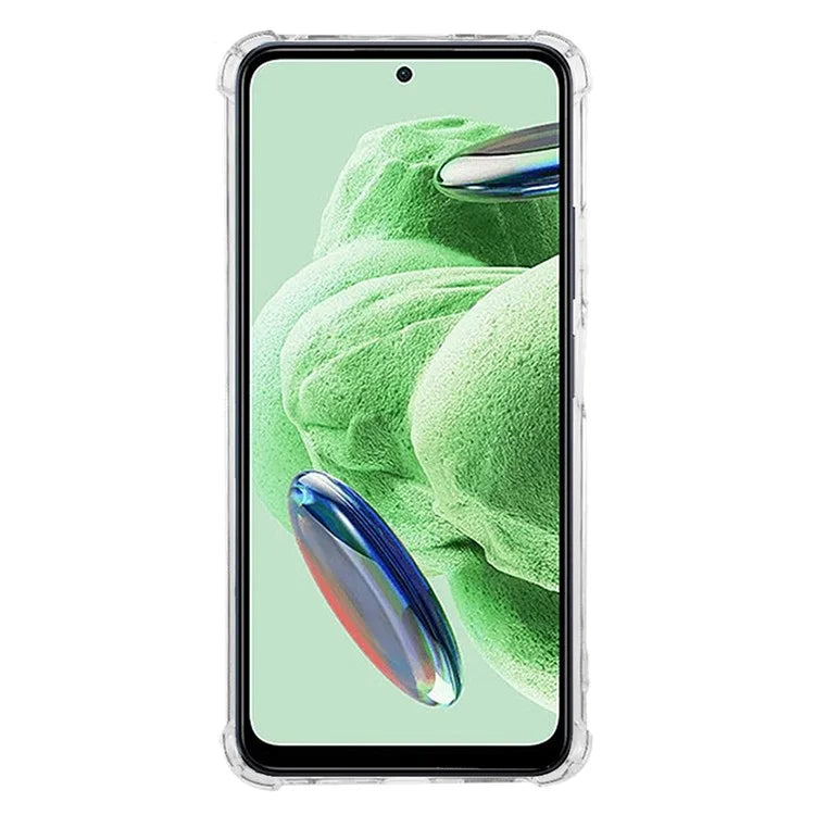 KALEBOL KLB-TPU007 For Xiaomi Redmi Note 12 Pro 5G Case 1.5mm TPU Transparent Anti-Drop Phone Cover