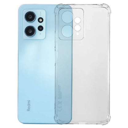 KALEBOL KLB-TPU007 For Xiaomi Redmi Note 12 4G Case 1.5mm TPU Transparent Anti-Drop Phone Cover