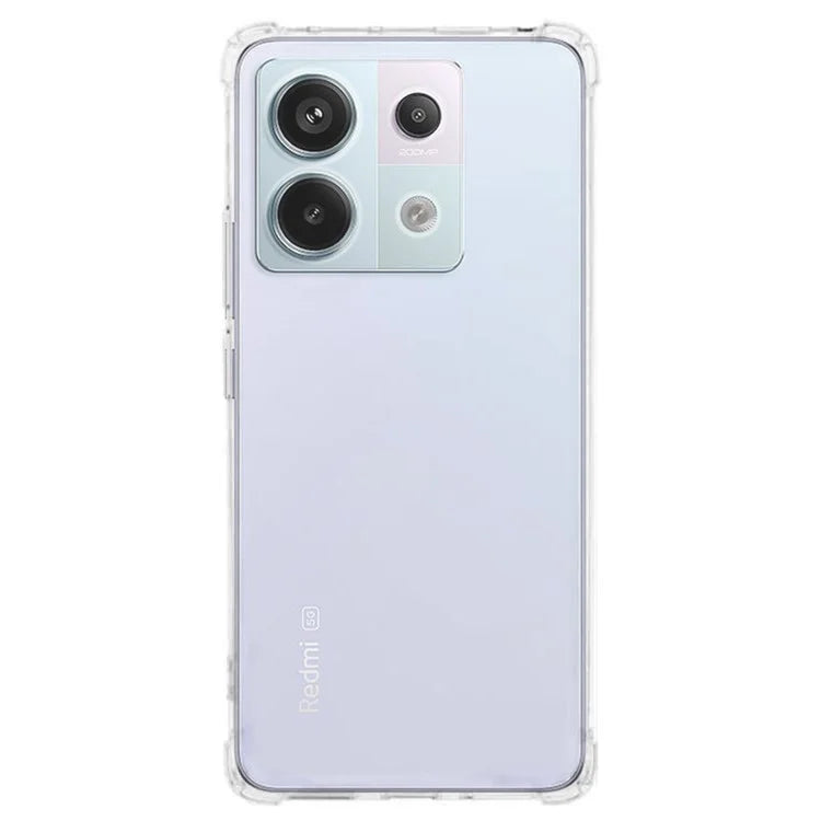 KALEBOL KLB-TPU007 For Xiaomi Redmi Note 13 Pro 4G / Xiaomi Poco M6 Pro 4G Case 1.5mm TPU Transparent Anti-Drop Phone Cover