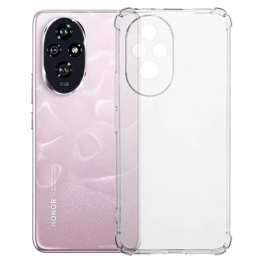 KALEBOL KLB-TPU006 For Honor 200 5G Case 1.5mm TPU Transparent Anti-Drop Phone Cover
