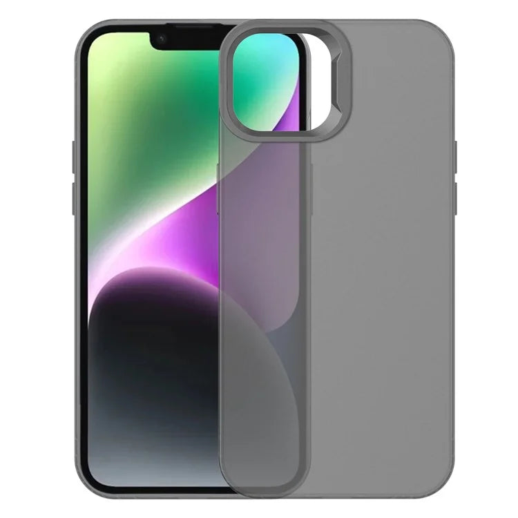 KALEBOL KLB-TPU008 For iPhone 13 6.1 inch Case Transparent Matte TPU Anti-Drop Phone Cover