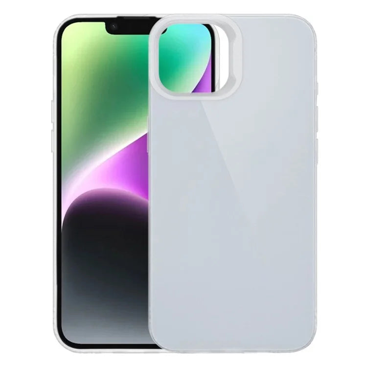 KALEBOL KLB-TPU008 For iPhone 13 6.1 inch Case Transparent Matte TPU Anti-Drop Phone Cover