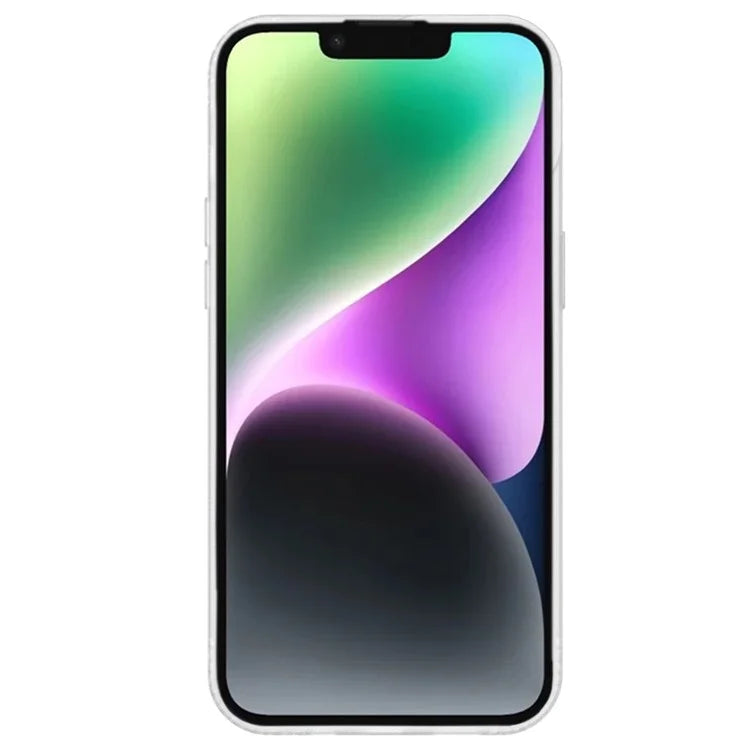 KALEBOL KLB-TPU008 For iPhone 13 6.1 inch Case Transparent Matte TPU Anti-Drop Phone Cover