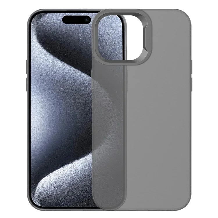 KALEBOL KLB-TPU008 For iPhone 16 Pro Max Case Transparent Matte TPU Anti-Drop Phone Cover