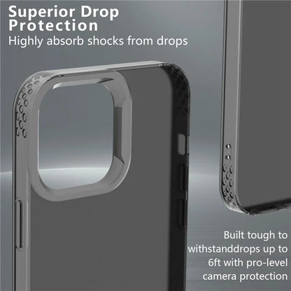 KALEBOL KLB-TPU008 For iPhone 16 Pro Max Case Transparent Matte TPU Anti-Drop Phone Cover