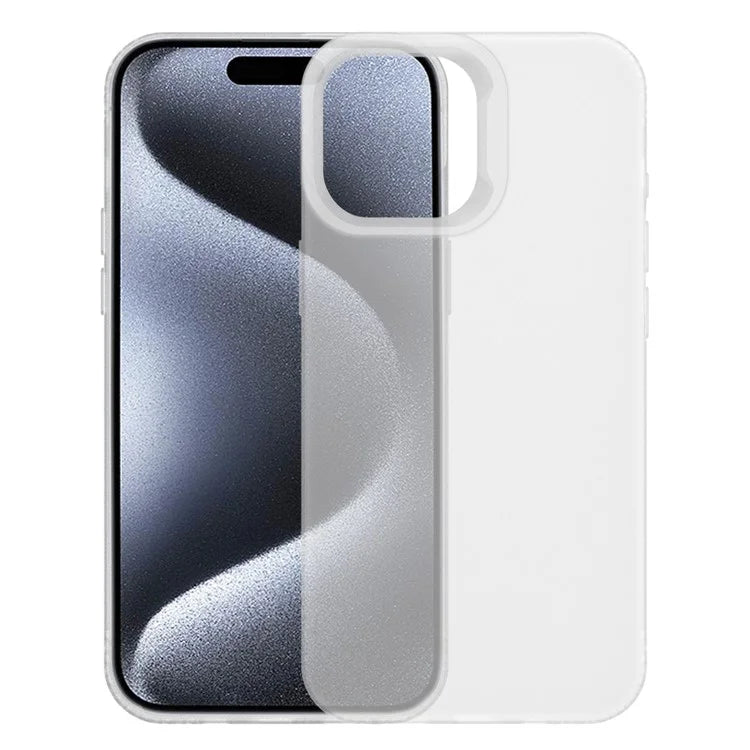 KALEBOL KLB-TPU008 For iPhone 16 Pro Max Case Transparent Matte TPU Anti-Drop Phone Cover