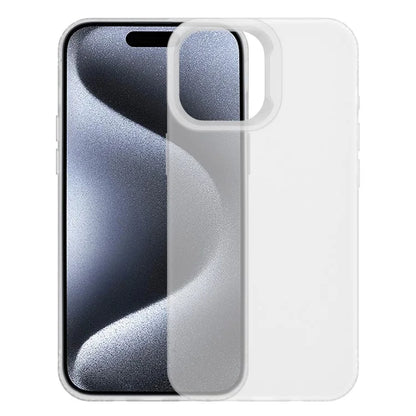 KALEBOL KLB-TPU008 For iPhone 16 Pro Max Case Transparent Matte TPU Anti-Drop Phone Cover