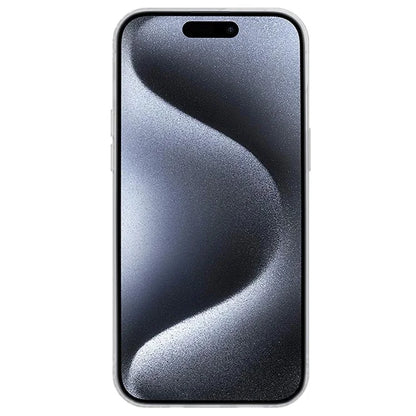 KALEBOL KLB-TPU008 For iPhone 16 Pro Max Case Transparent Matte TPU Anti-Drop Phone Cover