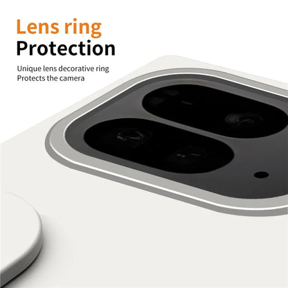 For Google Pixel 9 Pro Fold 5G Case Kickstand Wristband PC Phone Cover with Tempered Glass Film