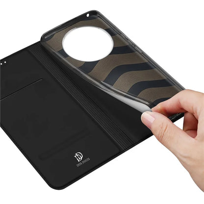 DUX DUCIS Skin Pro Series For Xiaomi Redmi 14C 4G / 14R 5G Case Leather Cover Card Holder