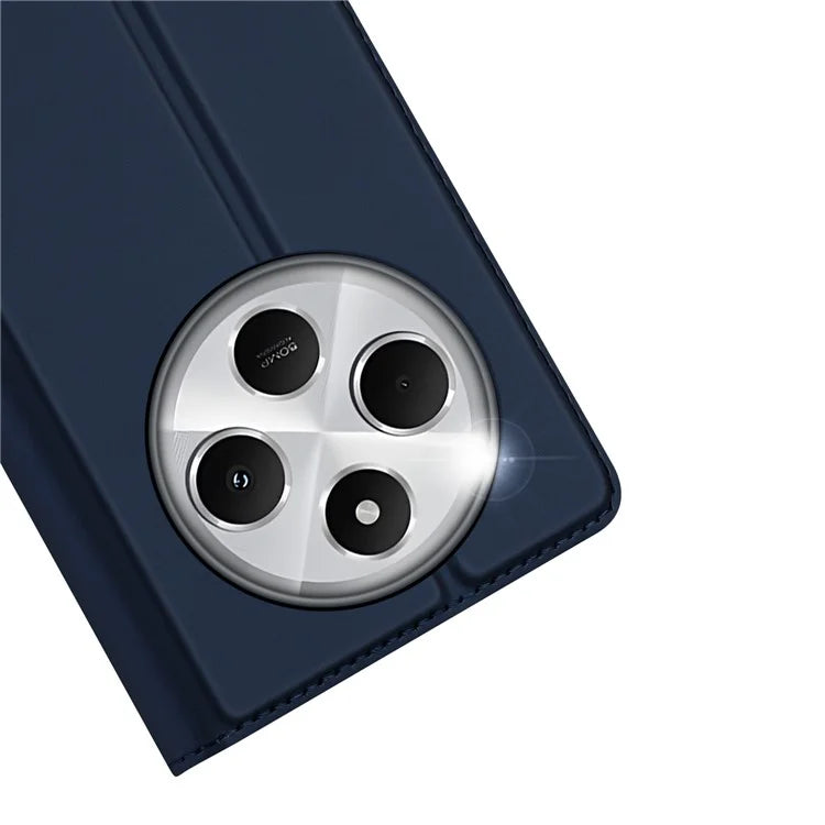 DUX DUCIS Skin Pro Series For Xiaomi Redmi 14C 4G / 14R 5G Case Leather Cover Card Holder