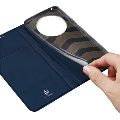 DUX DUCIS Skin Pro Series For Xiaomi Redmi 14C 4G / 14R 5G Case Leather Cover Card Holder