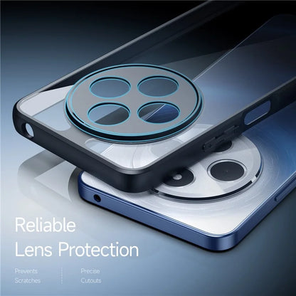 DUX DUCIS Aimo Series For Xiaomi Redmi 14C 4G / 14R 5G Case TPU+PC Matte Phone Cover (REACH Certification) - Black
