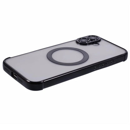 For iPhone 16 Plus Case Compatible with MagSafe Electroplating TPU Clear Phone Cover