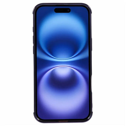 For iPhone 16 Case Compatible with MagSafe Sparkly Leopard Print Clear TPU Phone Cover