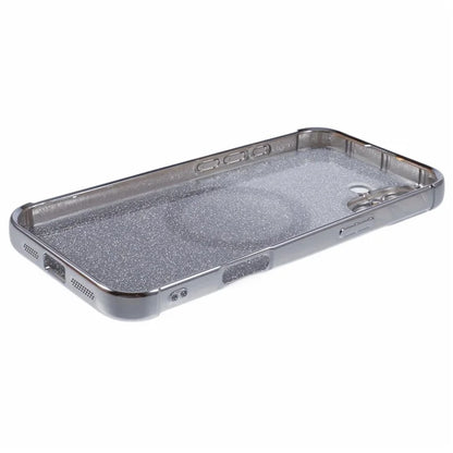 For iPhone 16 Case Compatible with MagSafe Electroplating TPU Gradient Glitter Phone Cover