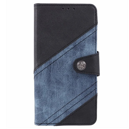 For Xiaomi Poco M6 Plus 5G / Redmi 13 5G / 4G / Note 13R 5G Case Splicing Texture Leather Phone Cover Viewing Stand