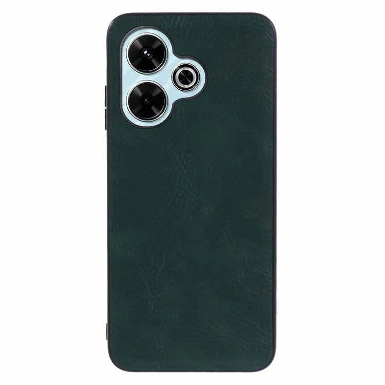 For Xiaomi Poco M6 Plus 5G / Redmi 13 5G / 4G / Note 13R 5G Case Retro Leather Coated PC+TPU Phone Cover