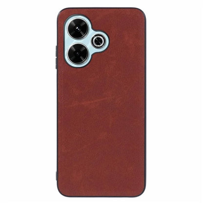 For Xiaomi Poco M6 Plus 5G / Redmi 13 5G / 4G / Note 13R 5G Case Retro Leather Coated PC+TPU Phone Cover
