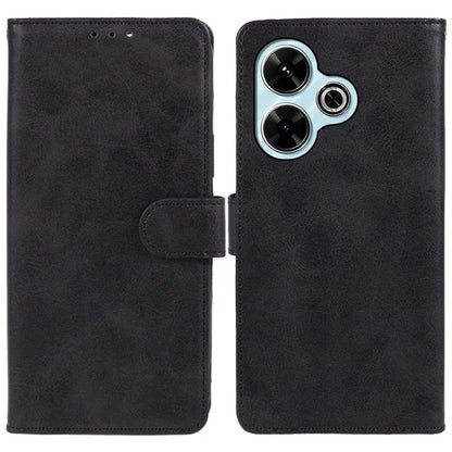 For Xiaomi Poco M6 Plus 5G / Redmi 13 5G / 4G / Note 13R 5G Case PU Leather Wallet Protective Phone Cover Calf Texture