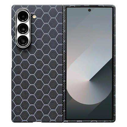 For Samsung Galaxy Z Fold6 Case Ultra Thin Aramid Fiber Honeycomb Texture Phone Cover