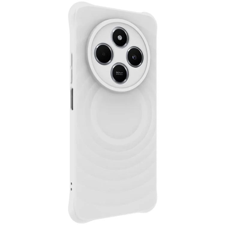 IMAK UC-6 Series for Xiaomi Redmi 14R 5G / 14C 4G Case Water Drop Texture Anti-Skid Matte TPU Cover