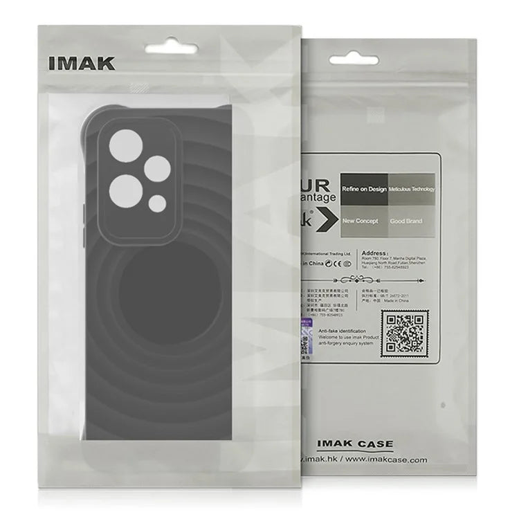 IMAK UC-6 Series for Xiaomi Redmi 14R 5G / 14C 4G Case Water Drop Texture Anti-Skid Matte TPU Cover