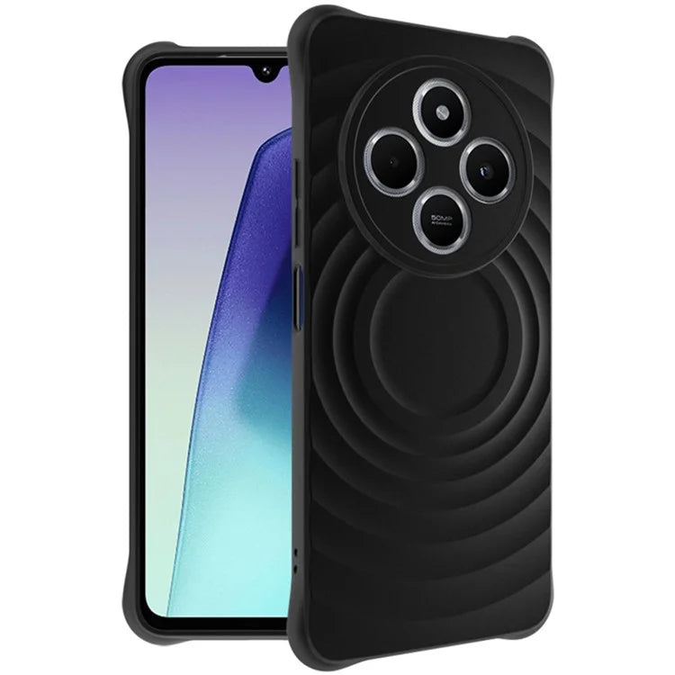 IMAK UC-6 Series for Xiaomi Redmi 14R 5G / 14C 4G Case Water Drop Texture Anti-Skid Matte TPU Cover