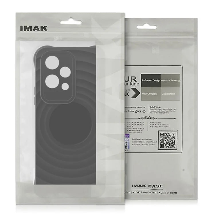 IMAK UC-6 Series for Xiaomi Redmi 14R 5G / 14C 4G Case Water Drop Texture Anti-Skid Matte TPU Cover