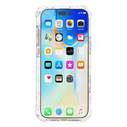 For iPhone 16 Pro Case Reinforced Corner TPU+TPE+Acrylic Clear Phone Cover