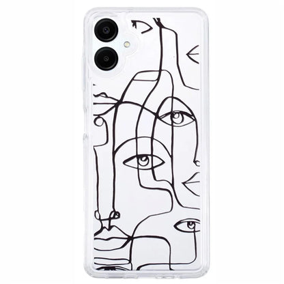For Samsung Galaxy A06 TPU Case Pattern Printing Shockproof Airbag Phone Cover