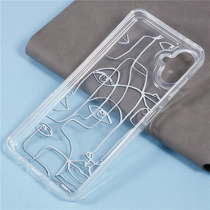 For Samsung Galaxy A06 TPU Case Pattern Printing Shockproof Airbag Phone Cover