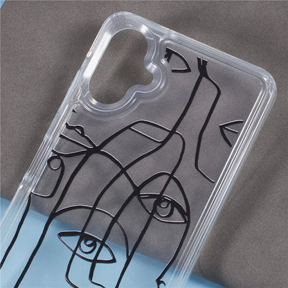 For Samsung Galaxy A06 TPU Case Pattern Printing Shockproof Airbag Phone Cover