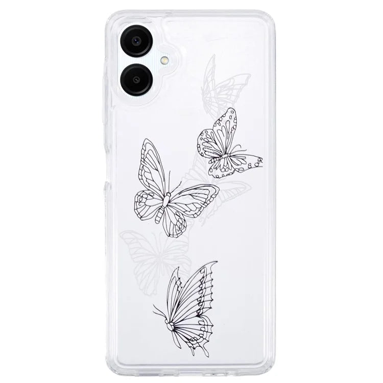 For Samsung Galaxy A06 TPU Case Pattern Printing Shockproof Airbag Phone Cover