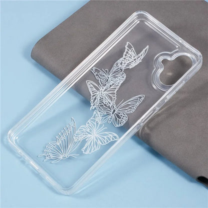 For Samsung Galaxy A06 TPU Case Pattern Printing Shockproof Airbag Phone Cover