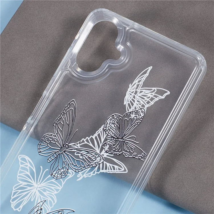 For Samsung Galaxy A06 TPU Case Pattern Printing Shockproof Airbag Phone Cover