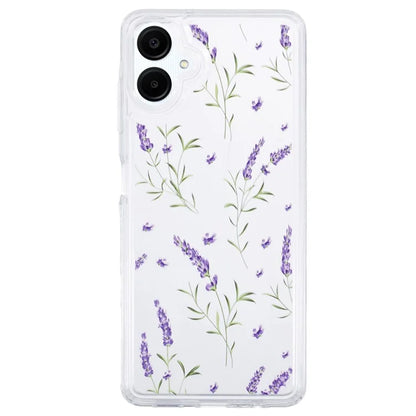 For Samsung Galaxy A06 Case TPU Flower Printing Pattern Air Cushion Design Protective Cover