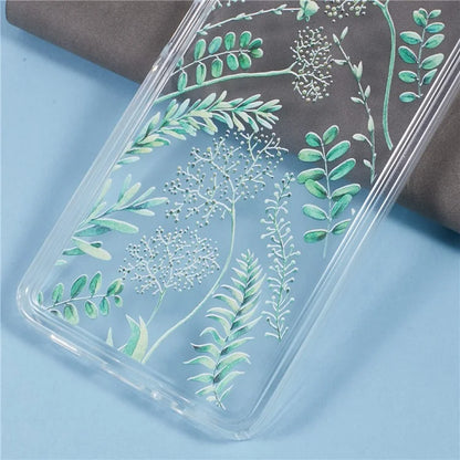 For Samsung Galaxy A06 Case TPU Flower Printing Pattern Air Cushion Design Protective Cover