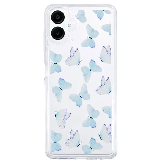For Samsung Galaxy A06 Case Anti-Drop Airbag Butterfly Pattern Printing TPU Phone Cover