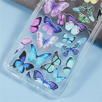 For Samsung Galaxy A06 Case Anti-Drop Airbag Butterfly Pattern Printing TPU Phone Cover