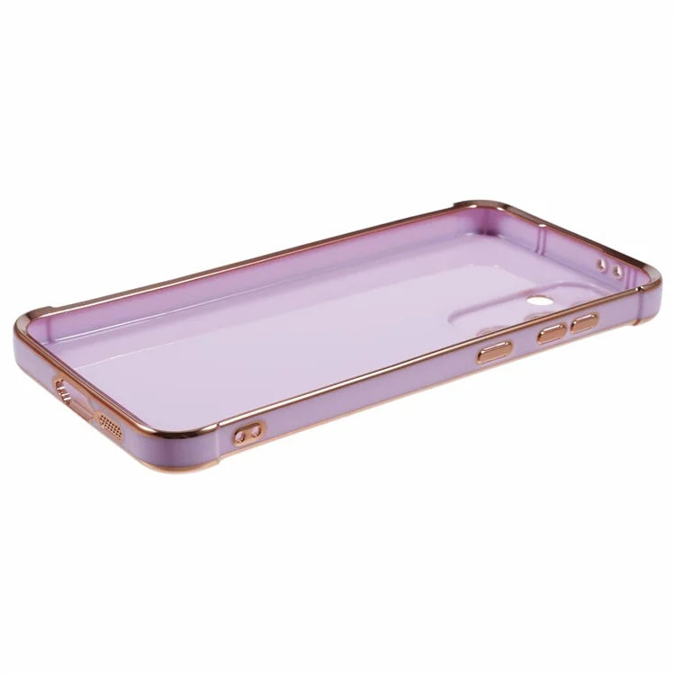 For Samsung Galaxy S24 FE Case Electroplated Frame TPU Soft Phone Cover