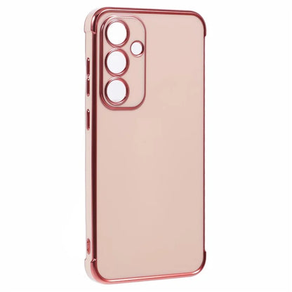 For Samsung Galaxy S24 FE Case Electroplated Frame TPU Soft Phone Cover