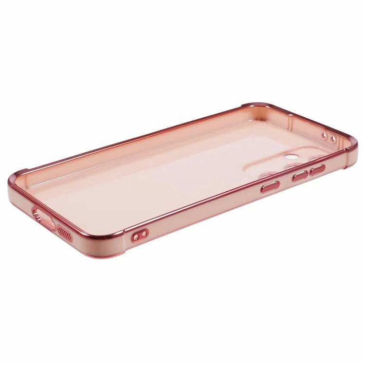 For Samsung Galaxy S24 FE Case Electroplated Frame TPU Soft Phone Cover