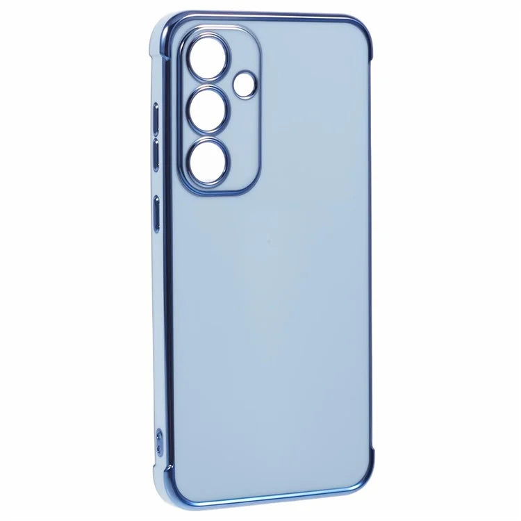 For Samsung Galaxy S24 FE Case Electroplated Frame TPU Soft Phone Cover