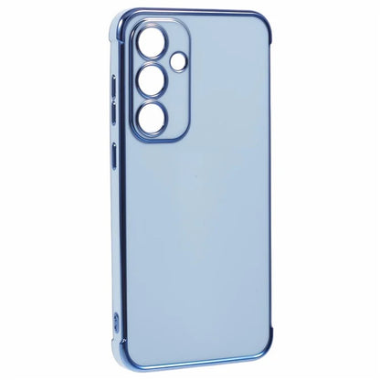For Samsung Galaxy S24 FE Case Electroplated Frame TPU Soft Phone Cover