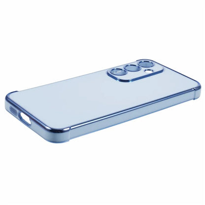 For Samsung Galaxy S24 FE Case Electroplated Frame TPU Soft Phone Cover