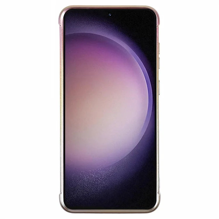 For Samsung Galaxy S23 Magnetic Case TPU Gradient Electroplated Phone Cover