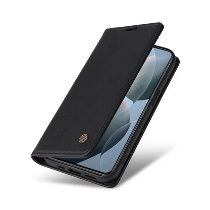 YIKATU YK-001 For Xiaomi 14T Case Stand Leather Phone Cover Strong Magnetic Closure