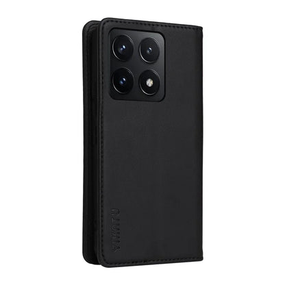 YIKATU YK-001 For Xiaomi 14T Case Stand Leather Phone Cover Strong Magnetic Closure