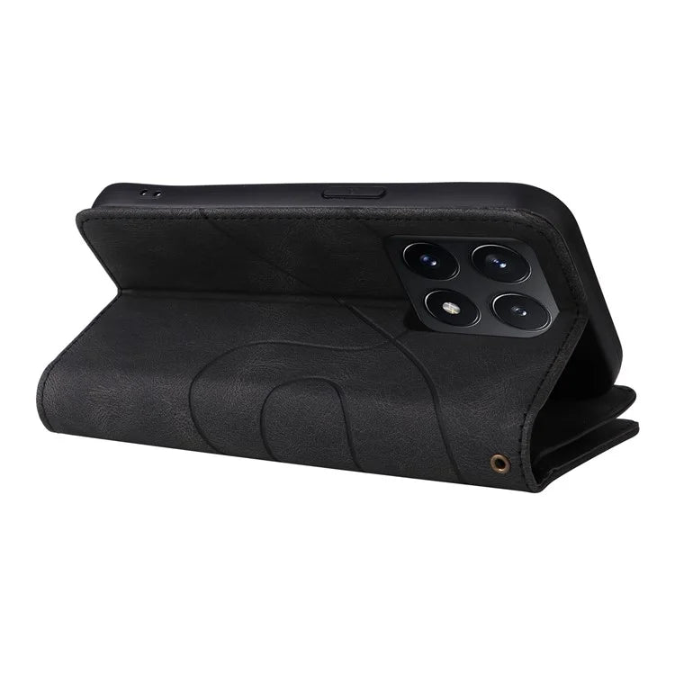 KT Multi-Function Series-5 For Xiaomi 14T Case Zipper Wallet Leather Phone Cover Stand